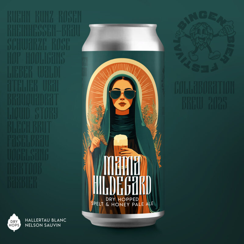 MAMA HILDEGARD DH Spelt & Honey Pale Ale (Bingen Bier Festival Collab)