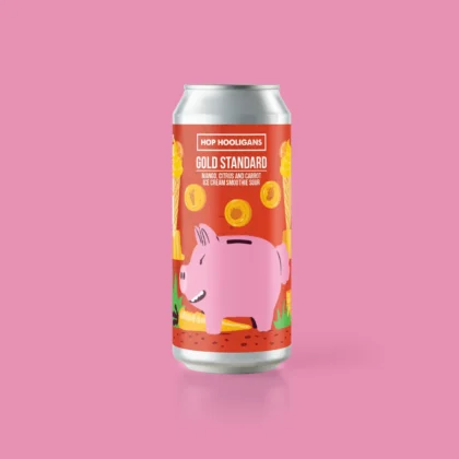 HOP HOOLIGANS – Gold Standard – Mango Citrus Carrot Ice Cream Smoothie Sour