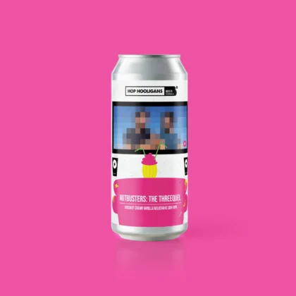 HOP HOOLIGANS x Bereta – Nutbusters: The Threequel – Coconut cream vanilla milkshake DDH DIPA