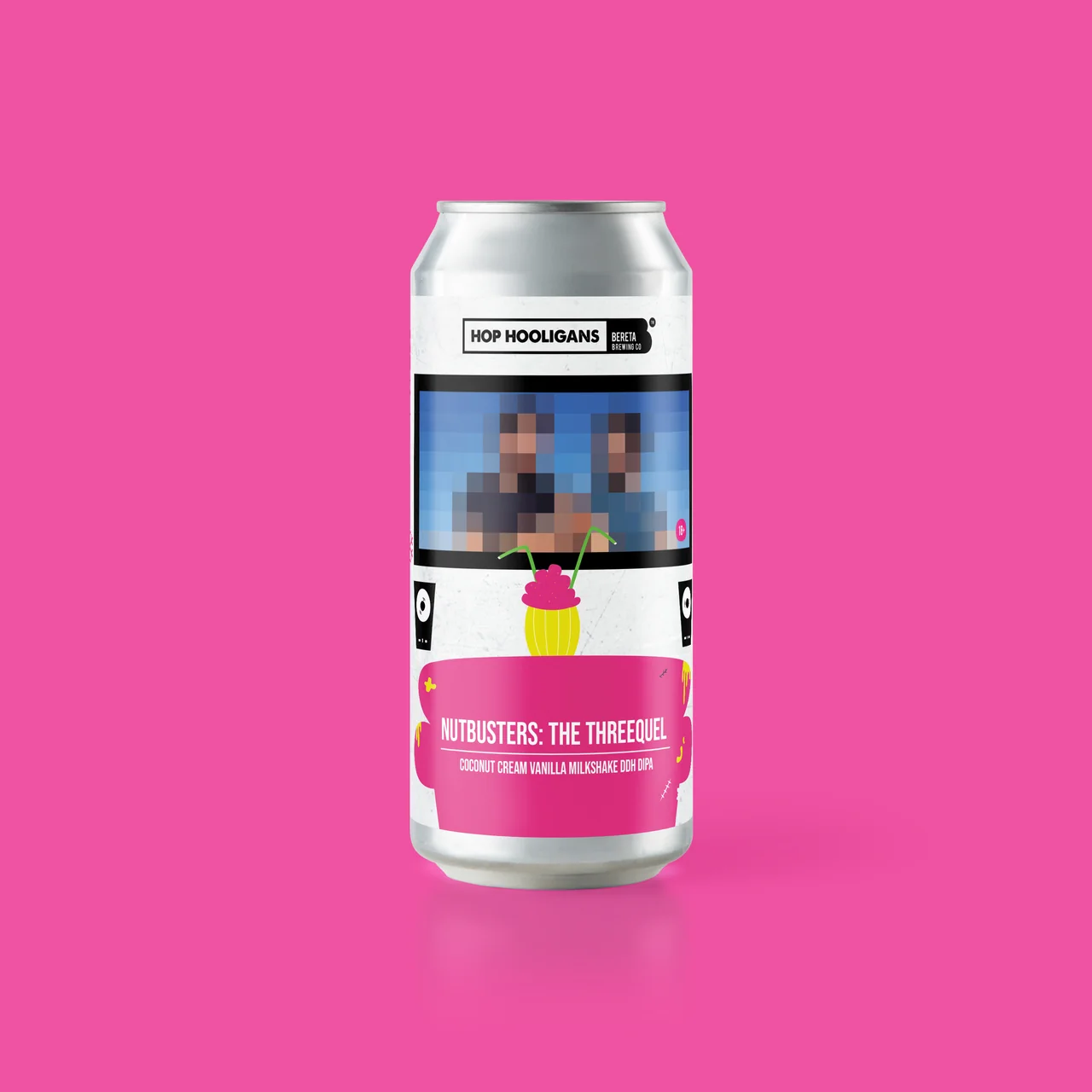 HOP HOOLIGANS x Bereta – Nutbusters: The Threequel – Coconut cream vanilla milkshake DDH DIPA